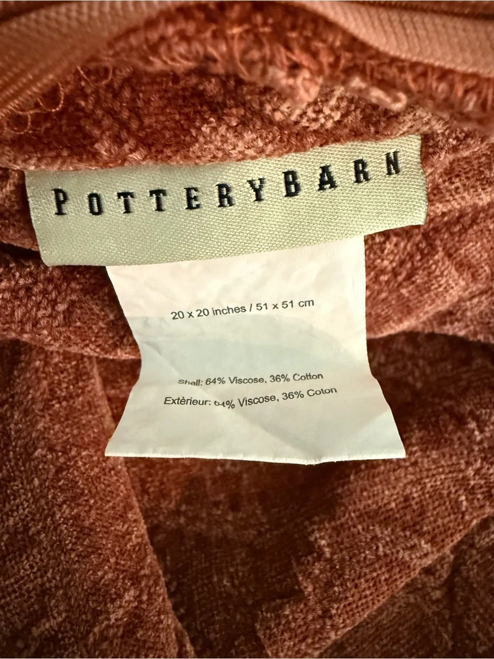 Pottery Barn 20x20 Pillow Coverings